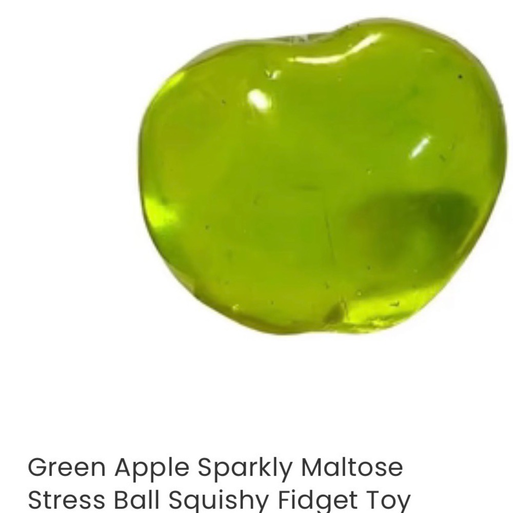 Green OR Pink maltose squish apple &
jello squish NEW ships same day.